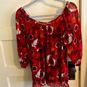 Small, off the shoulder top